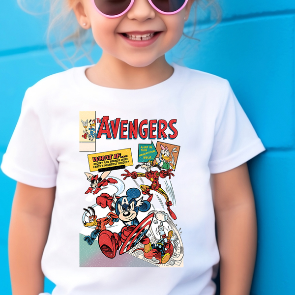 Superheroes Inspired T-Shirt