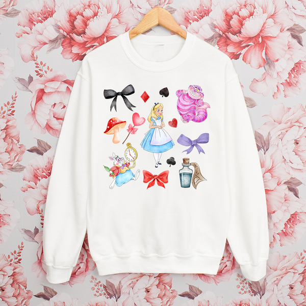 Wonderland Inspired Sweatshirt