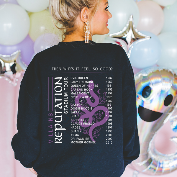 Villians Tour Inspired Sweatshirt