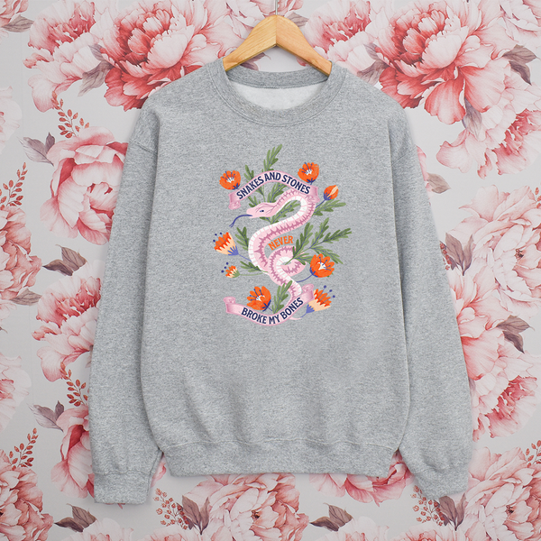 Snakes And Stones Inspired Sweatshirt