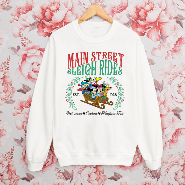 Sleigh Rides Inspired Sweatshirt