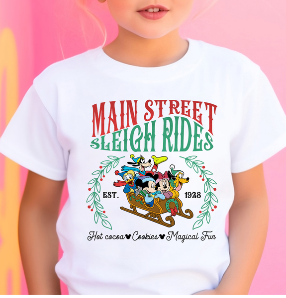 Sleigh Rides Inspired T-Shirt