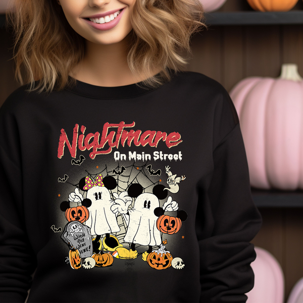 Nightmare On Main Street Inspired Sweatshirt