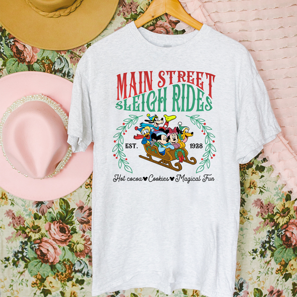 Sleigh Rides Inspired T-Shirt