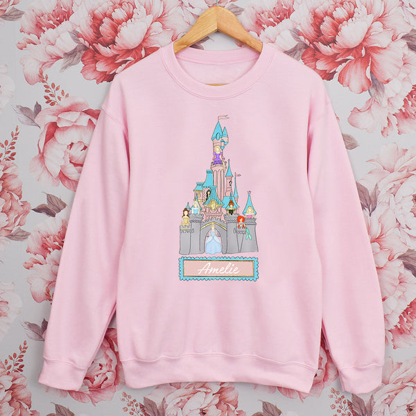 Personalised Princess Inspired Sweatshirt