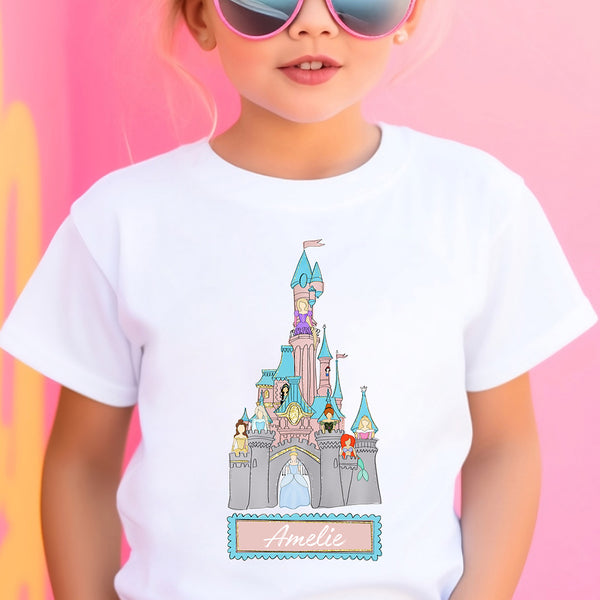 Personalised Princess Inspired T-Shirt